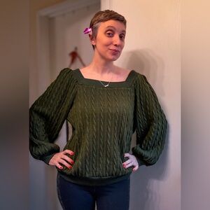 Suzanne Betro Cable Knit Sweater